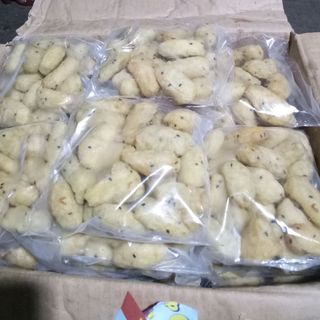 bò khô và khoai lang kén