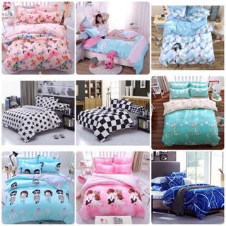 set 4 món chăn ga gối