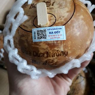 Dừa dứa nướng