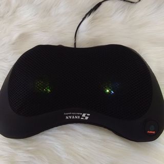 Gối Massage 8 Bi Đen