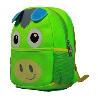 BALO TRẺ EM 3D PACK N GO NGỰA XANH