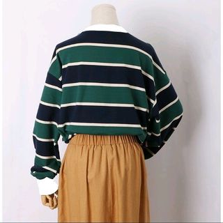 áo nữ sweeter sọc tay