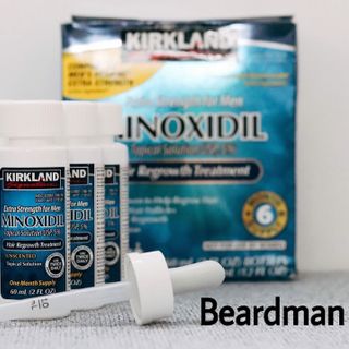 Thuốc mọc râu tóc Minoxidil dạng lỏng 6 lọ tặng kèm bơm