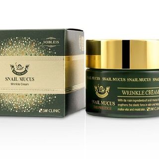 KEM DƯỠNG DA ỐC SÊN - SNAIL MUCUS WRINKLE CREAM 3W CLINIC giá sỉ