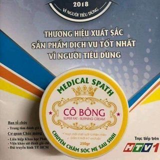 kem tan mỡ cô bông