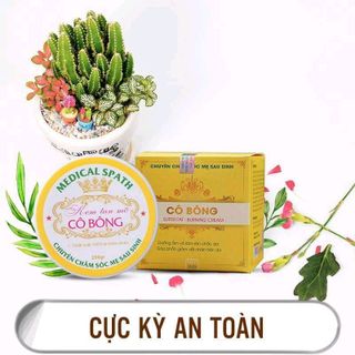 kem tan mỡ cô bông