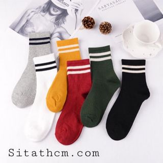 TẤT 2 SỌC CÁCH ĐIỆU