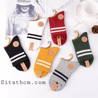 TẤT 2 SỌC CÁCH ĐIỆU