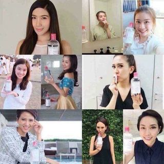 Nước Tẩy Trang Về Đủ 2 màu xanh và hồng