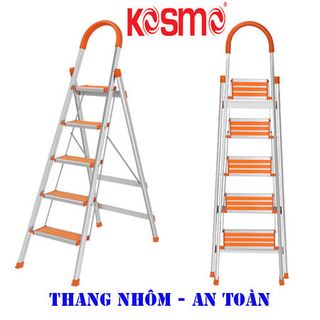 Thang nhôm ghế KOSMO 5 bậc KM-5