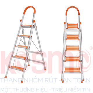 Thang nhôm ghế KOSMO 5 bậc KM-5