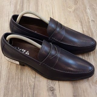 Giày lười nam Hansamu - HI Tây xỏ penny tam giác