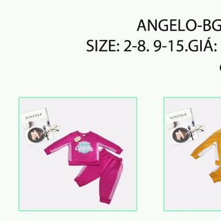 chuyên sỉ và lẻ thời trang quần áo trẻ em baby Angelo Kidz và BeeKidz