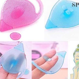 Miếng Rửa Mặt trị mụn sạch da silicon