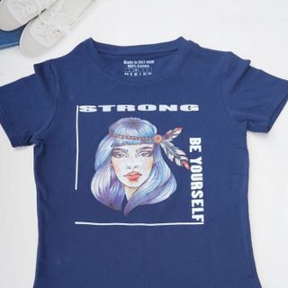 Áo thun IN CHUYỂN NHIỆT 100 cotton
