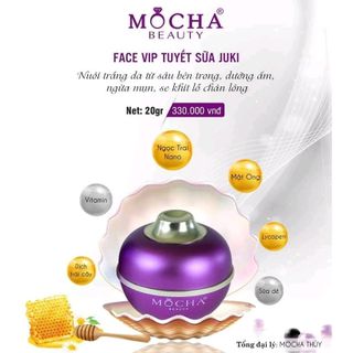 kem face vip tuyết sứ mocha
