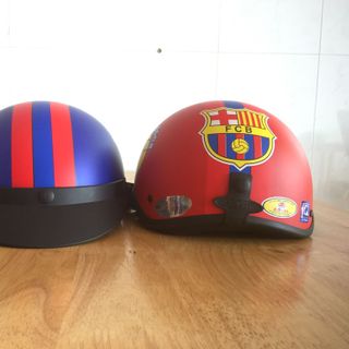 Nón bảo hiểm 1/2 Barcelona