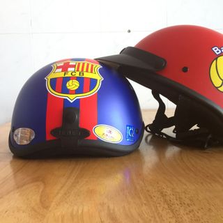 Nón bảo hiểm 1/2 Barcelona