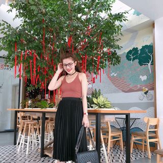 CHÂN VÁY DẬP LI DÀI
