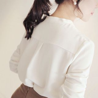 Áo sơ mi nữ công sở kiểu Hàn Quốc