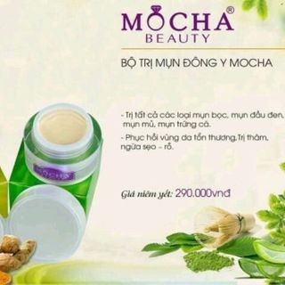 bộ trị mụn đông y mocha
