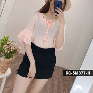 ÁO KIỂU THẮT NƠ 377