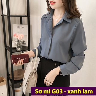 Sơ mi vải voan - 4 màu