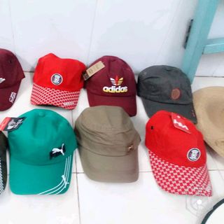 nón két nam kaki coton 2lớp