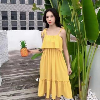 ĐẦM DÂY ĐUÔI CÁ BÈO TO NGỰC NHÚN LƯNG