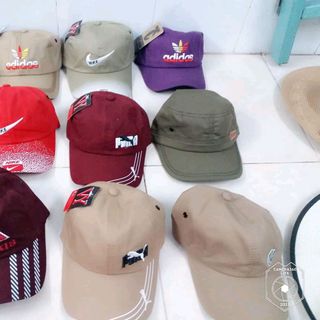 nón két nam kaki coton 2lớp
