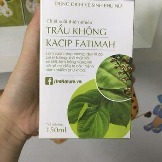 DUNG DỊCH VỆ SINH TRẦU KHÔNG