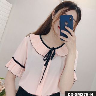 ÁO KIỂU BÈO PHỐI NƠ