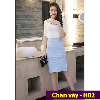 Chân váy xẻ bên sang trọng