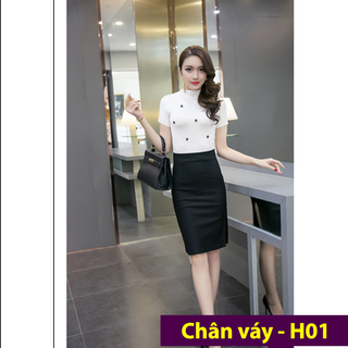 Chân váy xẻ bên sang trọng