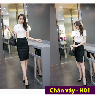 Chân váy xẻ bên sang trọng