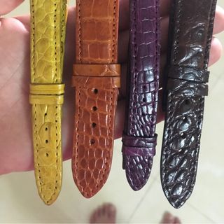 Dây Đồng Hồ Da Cá Sấu 100