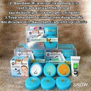 Combo Đặc Trị Mụn Trắng Da YanHee Thái Lan