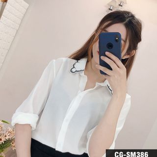 ÁO SƠ MI VIỀN CỔ