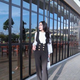 SET BAY KẾT NÚT PHỐI ÁO TAY PHỒNG BÈO