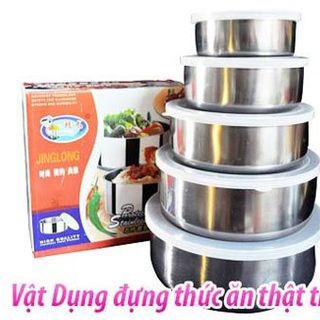 Bộ 5 bát inox