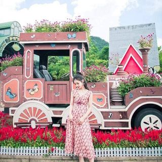 ĐẦM XÒE XOÁN NGỰC IN HỌA TIẾT