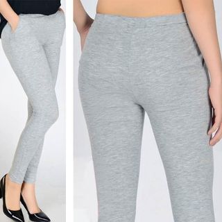 QUẦN LEGGING XÁM TRẮNG