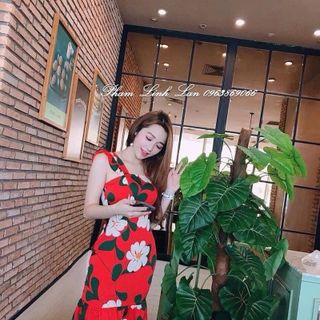 ĐẦM BODY HOA PHỐI BÈO LAI