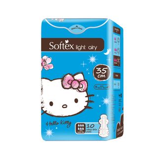 Băng vệ sinh Softex dùng cho ban ngày và ban đêm siêu mỏng chống tràn 35cm