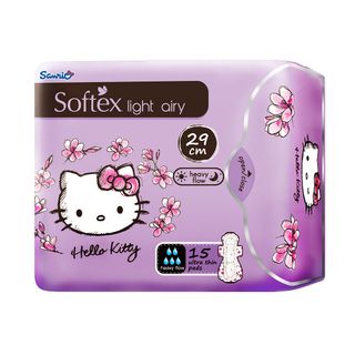 Băng vệ sinh Softex dùng cho ban ngày và ban đêm siêu mỏng 29 cm