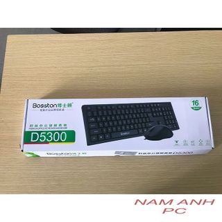 Bộ bàn phím và chuột văn phòng Bosston D5300