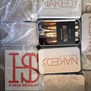 Bộ cọ trang điểm Naked3 12 cây