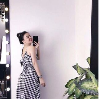 Đầm Sọc 2 Dây