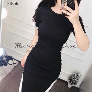 Đầm body viền nhũ