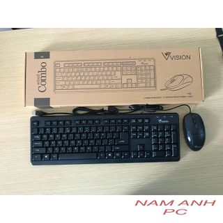 Bộ bàn phím và chuột văn phòng Vision G8